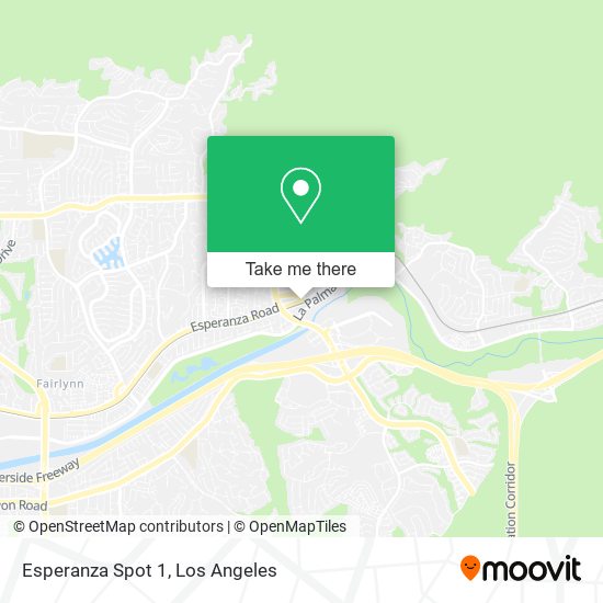 Esperanza Spot 1 map
