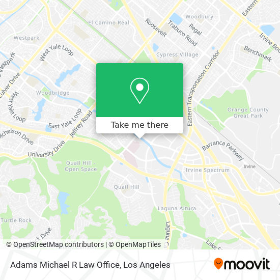 Adams Michael R Law Office map