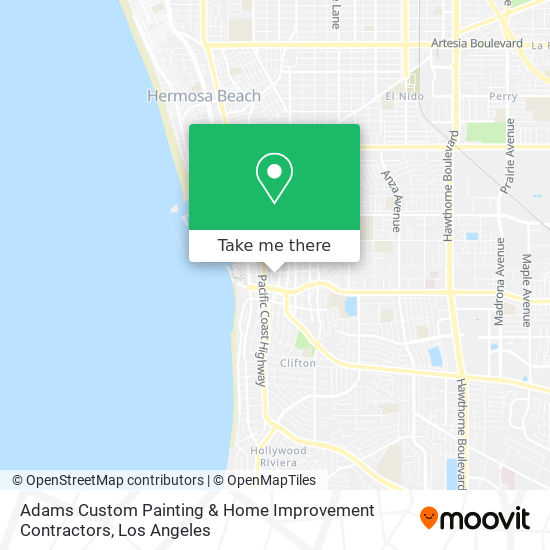 Mapa de Adams Custom Painting & Home Improvement Contractors