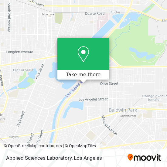 Mapa de Applied Sciences Laboratory