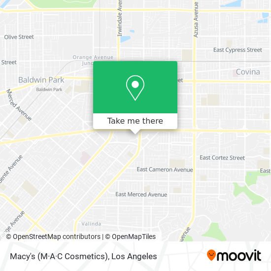 Macy's (M·A·C Cosmetics) map