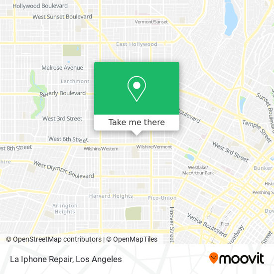 La Iphone Repair map