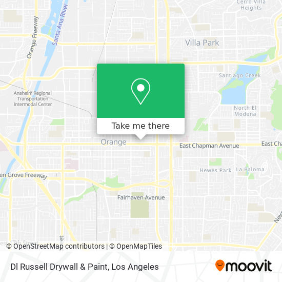 Dl Russell Drywall & Paint map