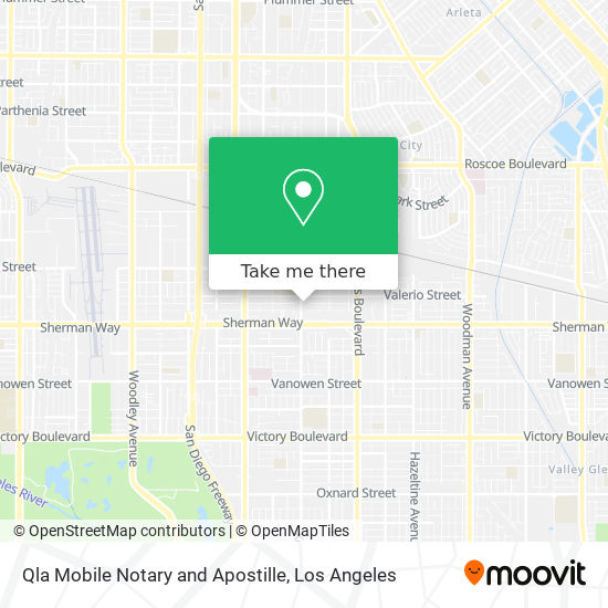 Qla Mobile Notary and Apostille map