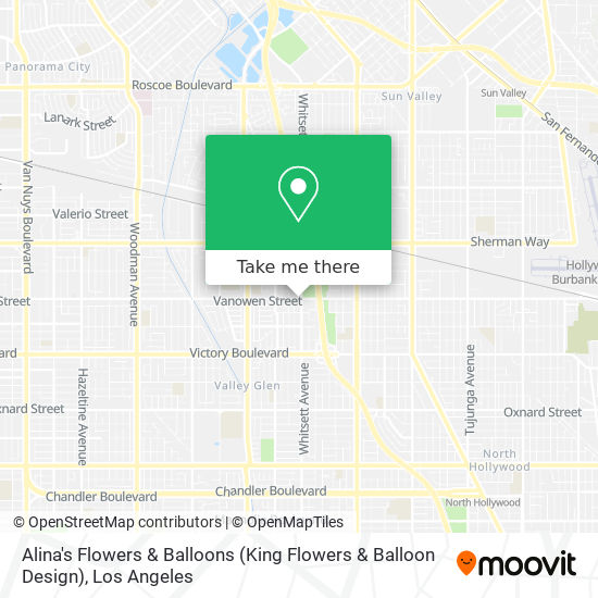 Alina's Flowers & Balloons (King Flowers & Balloon Design) map