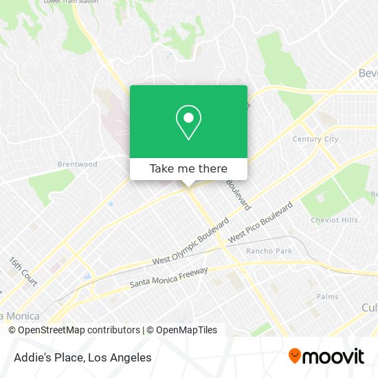 Mapa de Addie's Place