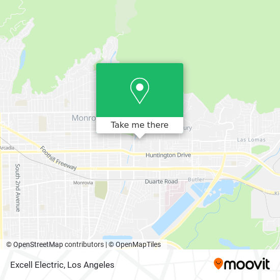 Excell Electric map