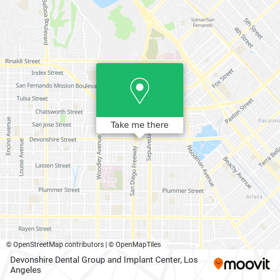 Devonshire Dental Group and Implant Center map