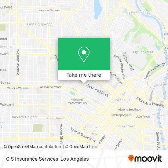 C S Insurance Services map