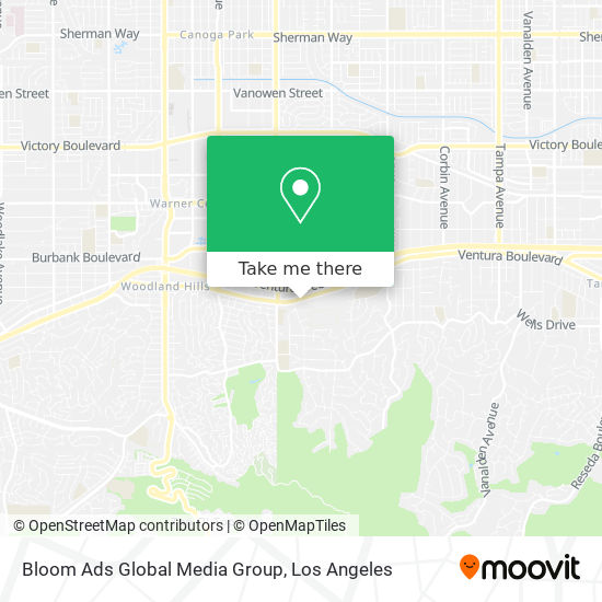 Bloom Ads Global Media Group map