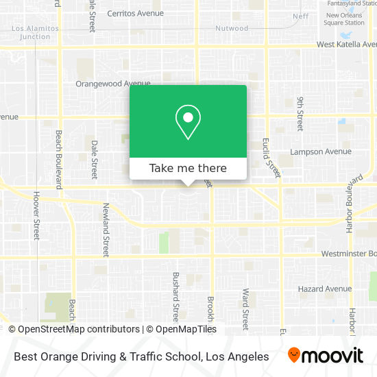 Best Orange Driving & Traffic School map