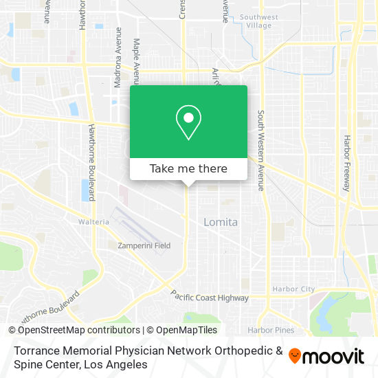 Mapa de Torrance Memorial Physician Network Orthopedic & Spine Center