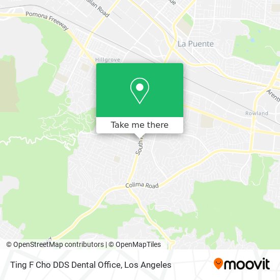 Ting F Cho DDS Dental Office map