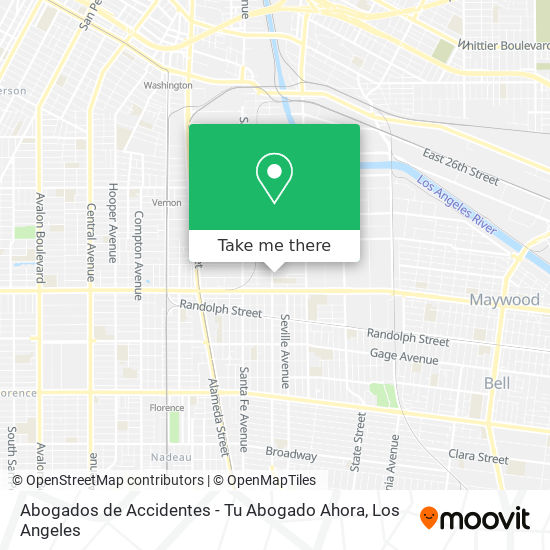 Mapa de Abogados de Accidentes - Tu Abogado Ahora