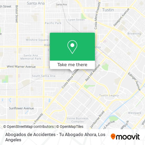 Abogados de Accidentes - Tu Abogado Ahora map