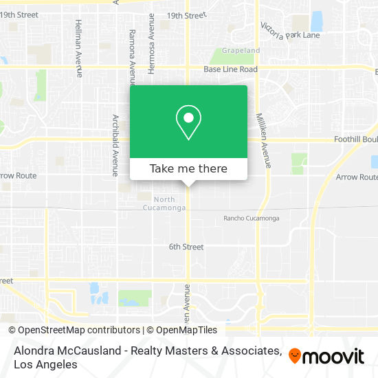 Alondra McCausland - Realty Masters & Associates map