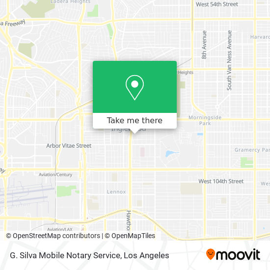 G. Silva Mobile Notary Service map