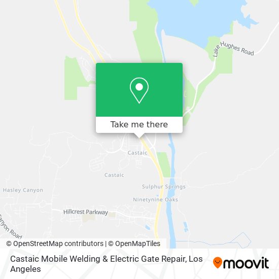Castaic Mobile Welding & Electric Gate Repair map