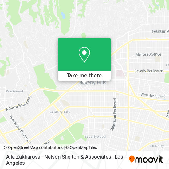 Alla Zakharova - Nelson Shelton & Associates. map