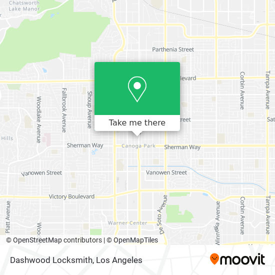 Dashwood Locksmith map