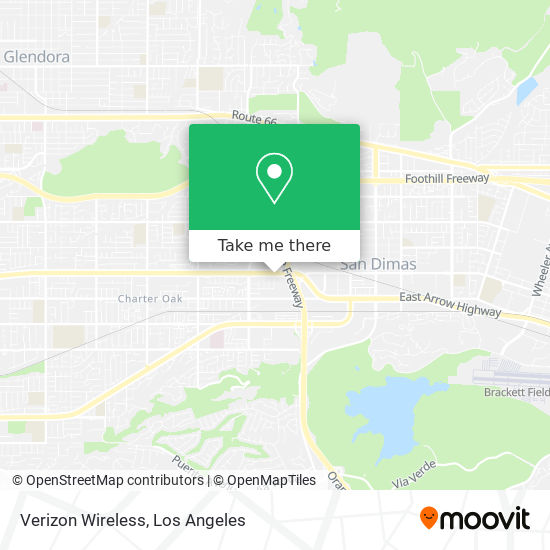 Verizon Wireless map