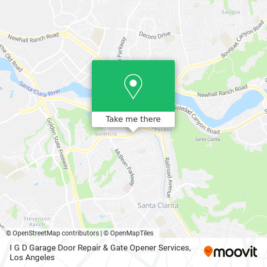Mapa de I G D Garage Door Repair & Gate Opener Services