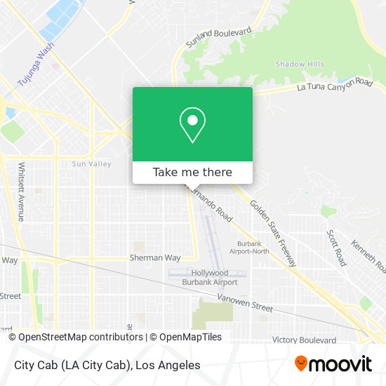 City Cab (LA City Cab) map