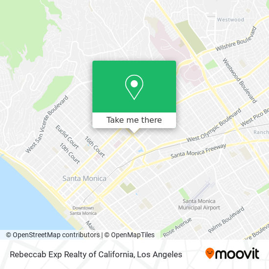 Rebeccab Exp Realty of California map