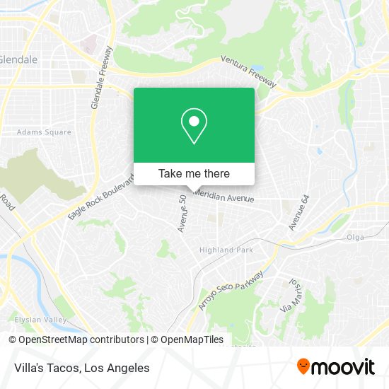 Villa's Tacos map