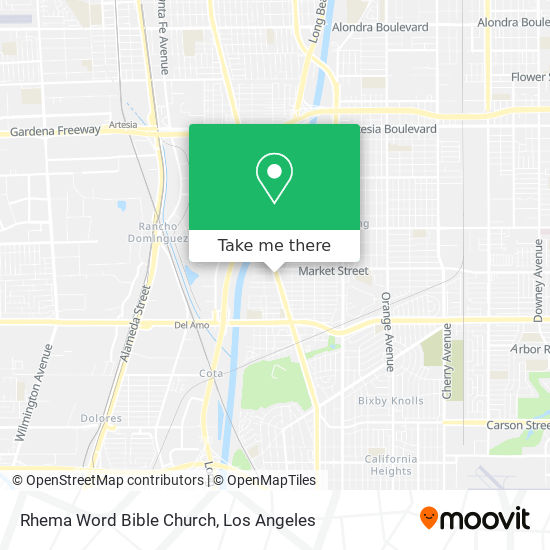 Mapa de Rhema Word Bible Church