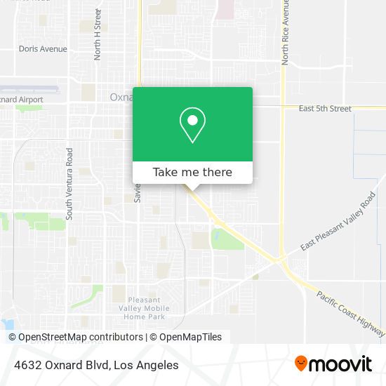 4632 Oxnard Blvd map