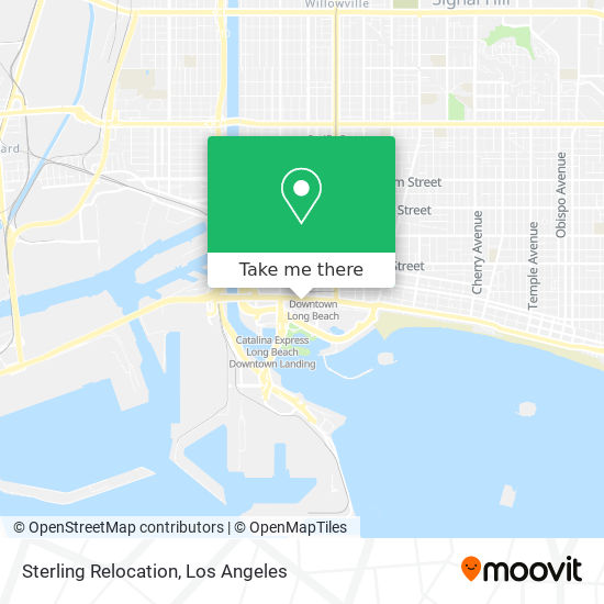 Sterling Relocation map