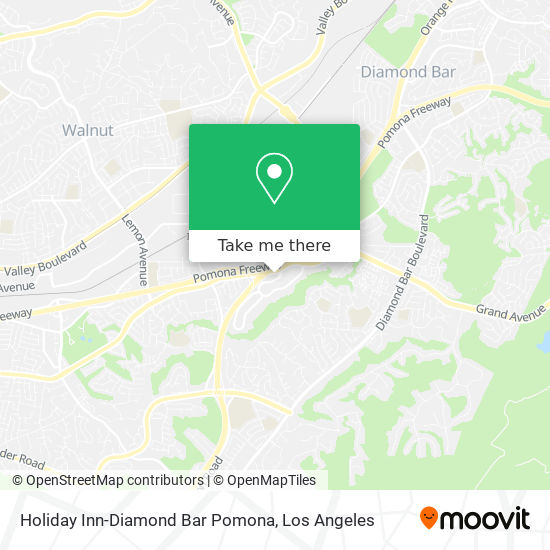 Holiday Inn-Diamond Bar Pomona map