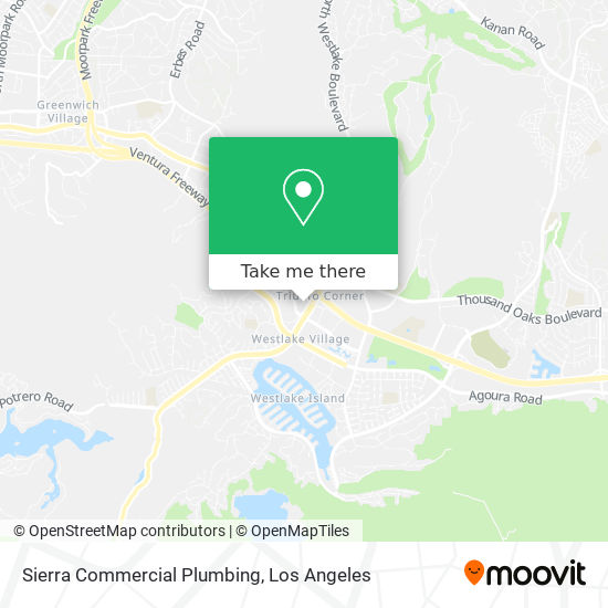 Sierra Commercial Plumbing map