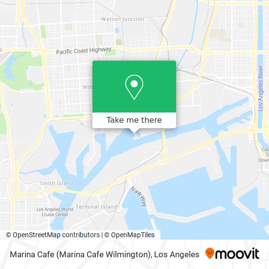 Marina Cafe (Marina Cafe Wilmington) map