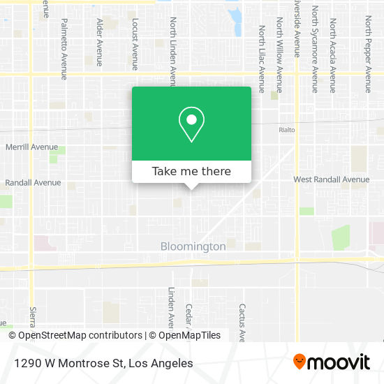 Mapa de 1290 W Montrose St