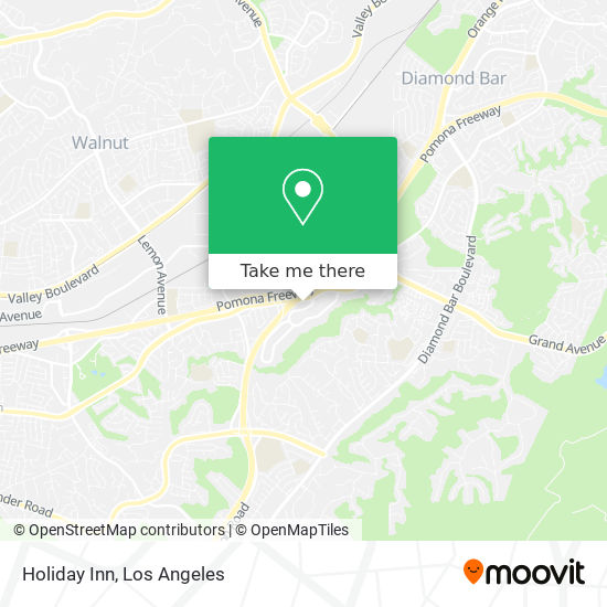 Holiday Inn map