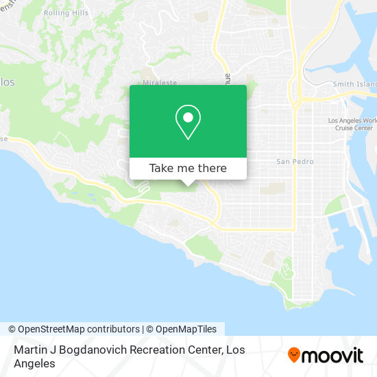 Mapa de Martin J Bogdanovich Recreation Center