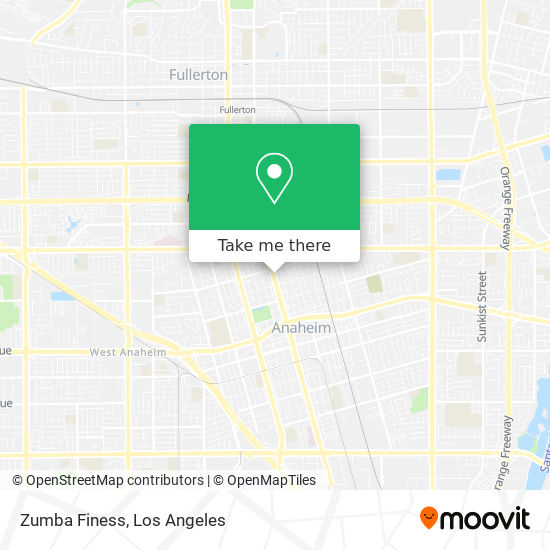 Zumba Finess map