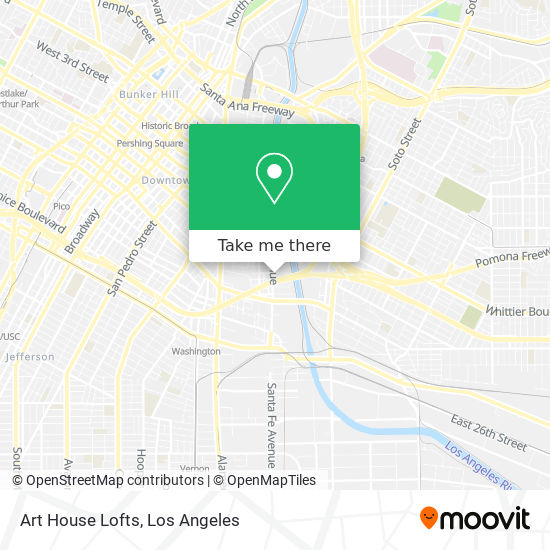 Art House Lofts map