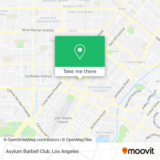 Asylum Barbell Club map