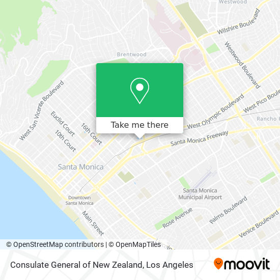 Consulate General of New Zealand map