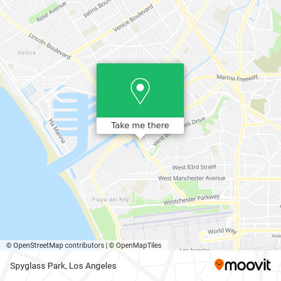 Spyglass Park map