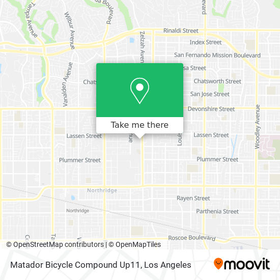 Mapa de Matador Bicycle Compound Up11