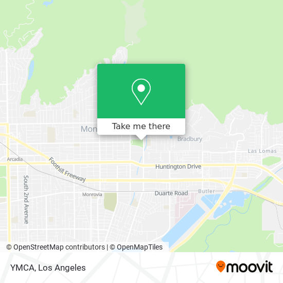 YMCA map