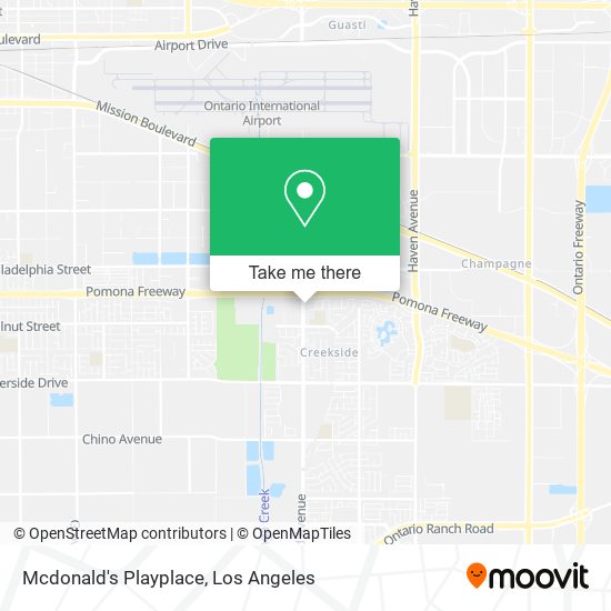 Mcdonald's Playplace map