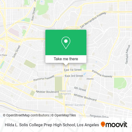 Mapa de Hilda L. Solis College Prep High School