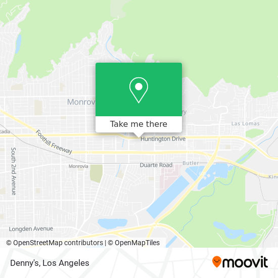 Denny's map