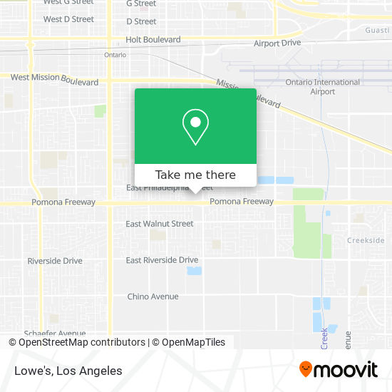 Lowe's map