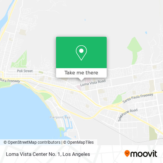 Mapa de Loma Vista Center No. 1